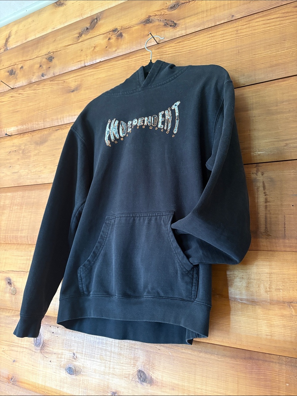 1990’s Independent Truck Company Pullover Hoodie, Kids Large